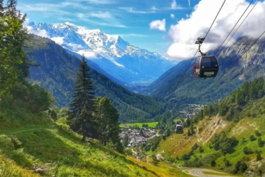 Balme Le Tour gondola Chamonix