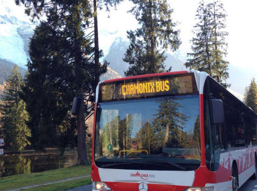 chamonix to le tour bus