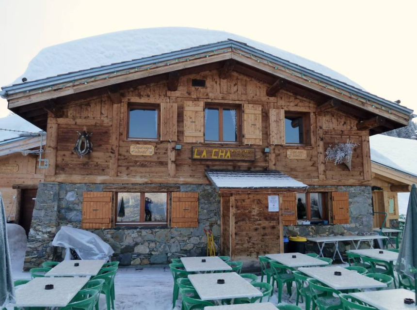 La Cha Mountain Restaurants at Les Houches Chamonix Mont Blanc